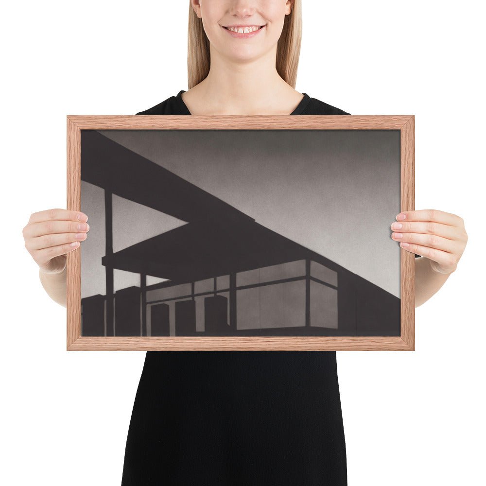 Smash by Edward Ruscha, Framed poster