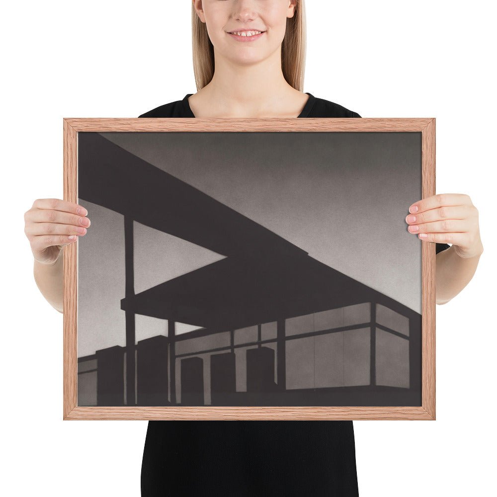 Smash by Edward Ruscha, Framed poster