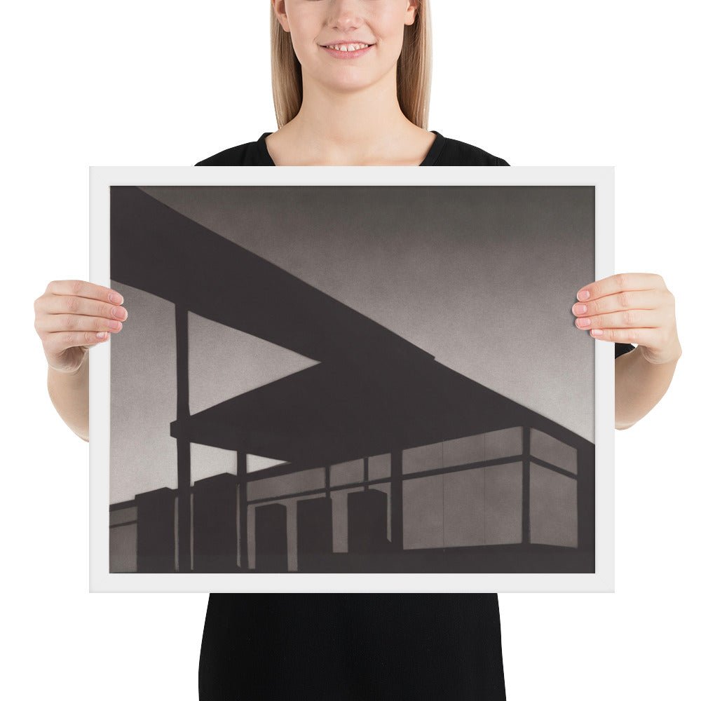 Smash by Edward Ruscha, Framed poster