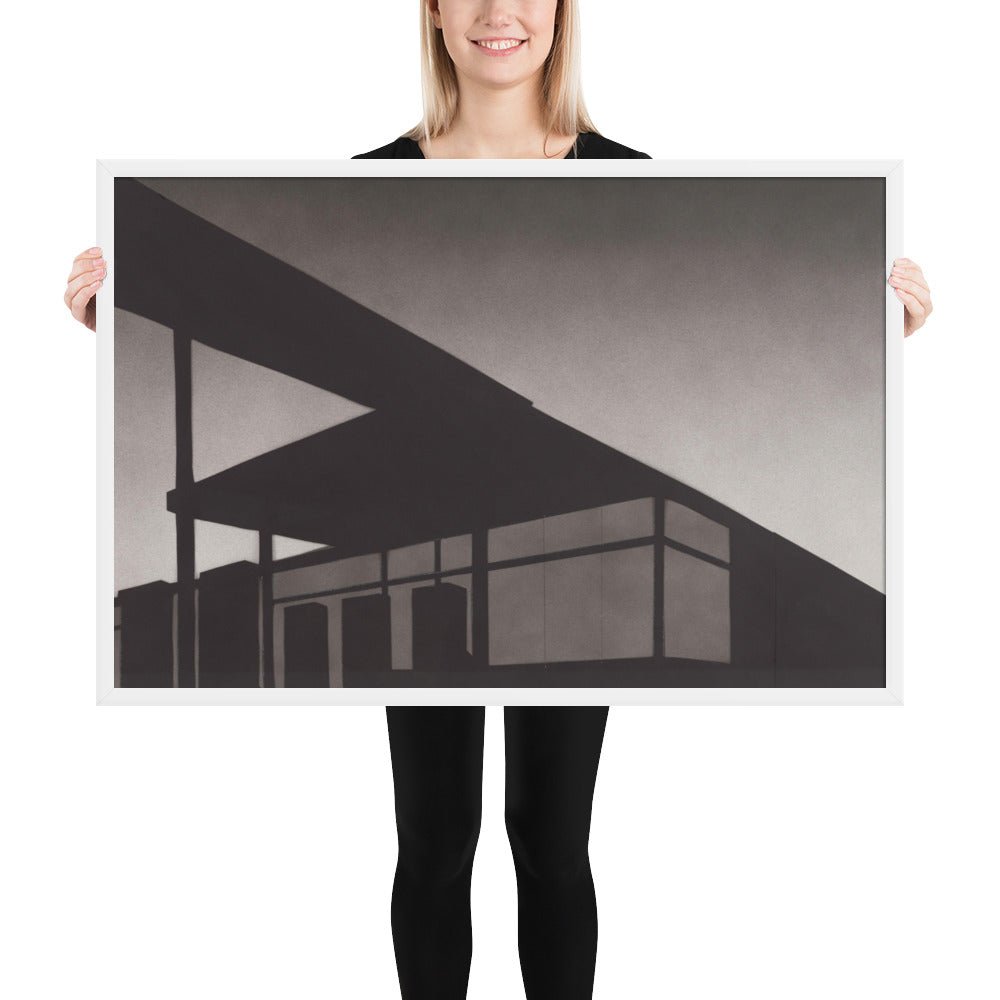 Smash by Edward Ruscha, Framed poster