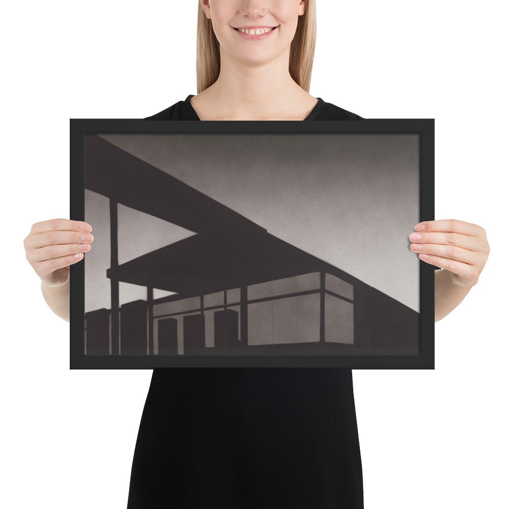 Smash by Edward Ruscha, Framed poster