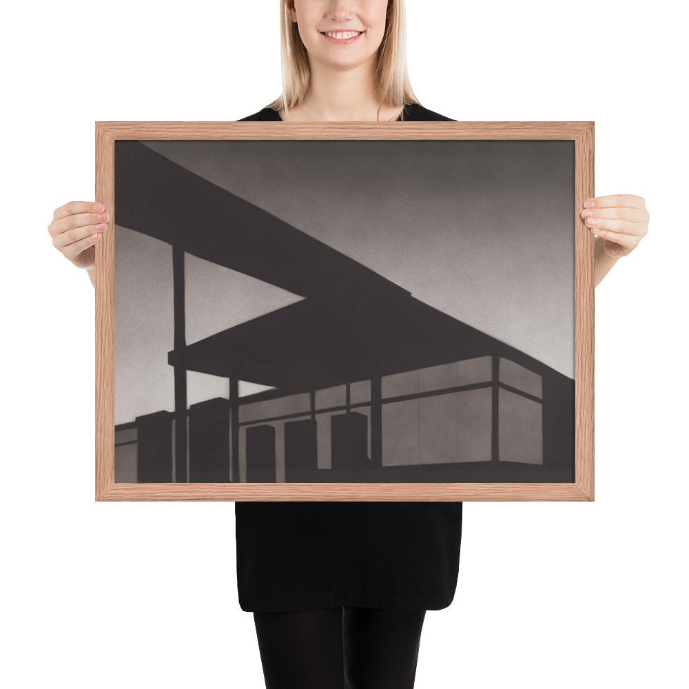 Smash by Edward Ruscha, Framed poster