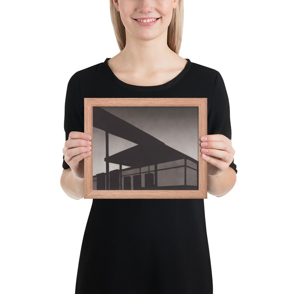 Smash by Edward Ruscha, Framed poster