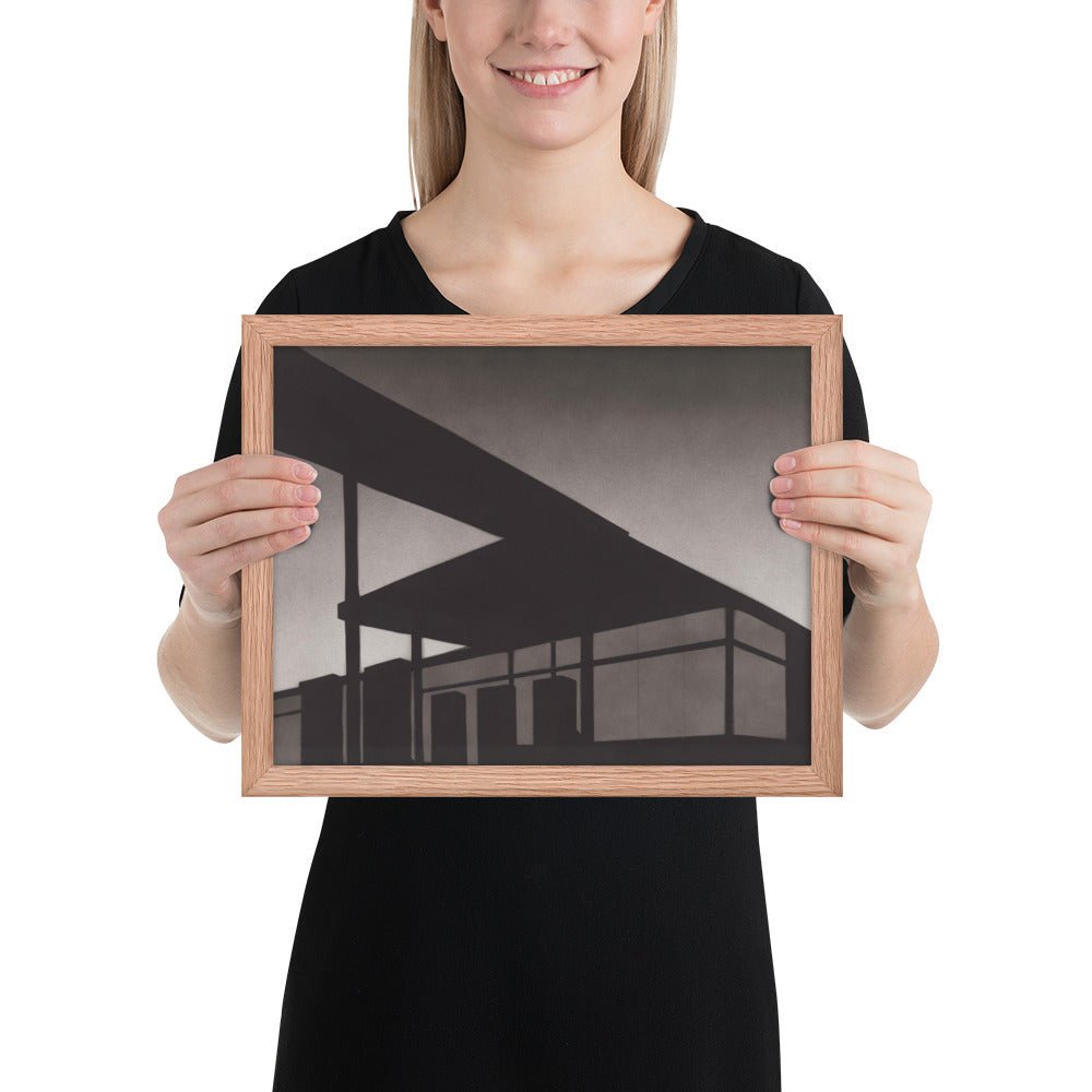 Smash by Edward Ruscha, Framed poster