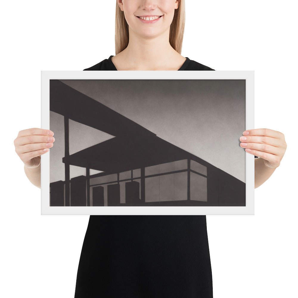 Smash by Edward Ruscha, Framed poster