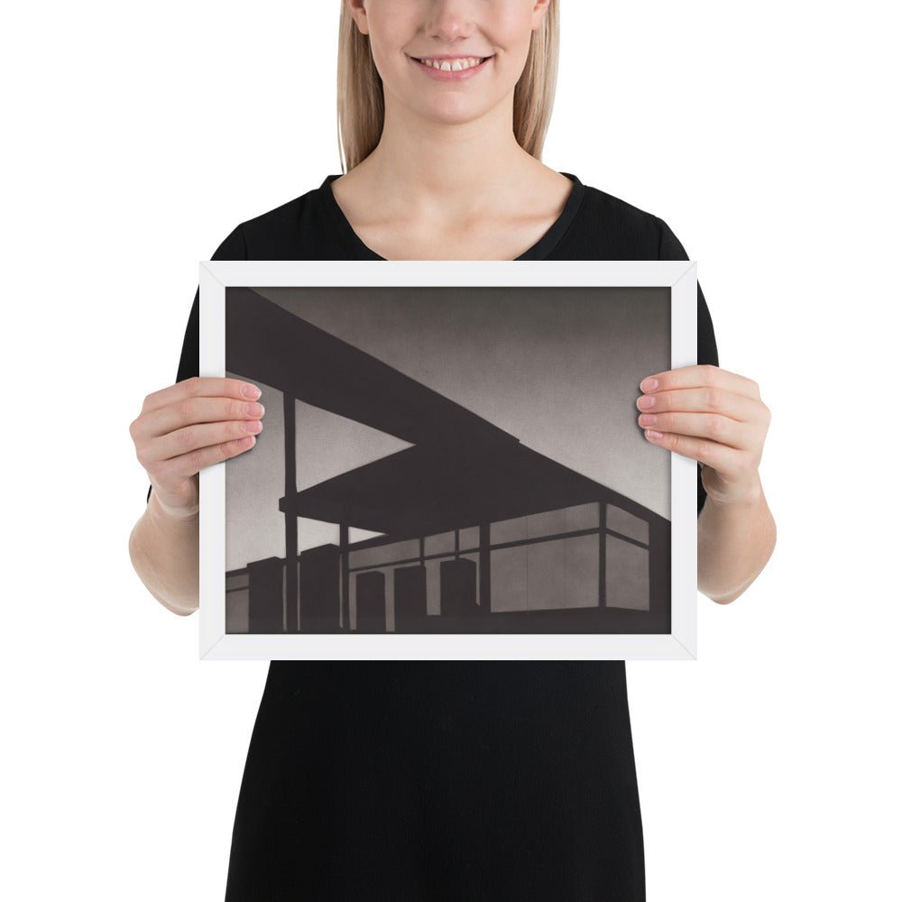 Smash by Edward Ruscha, Framed poster