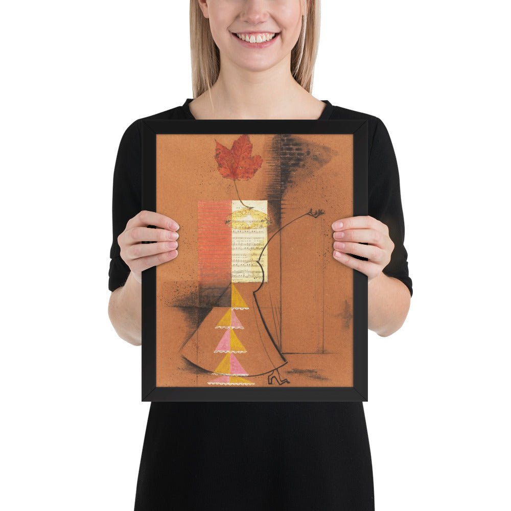 Street Singer by André Masson, Framed poster
