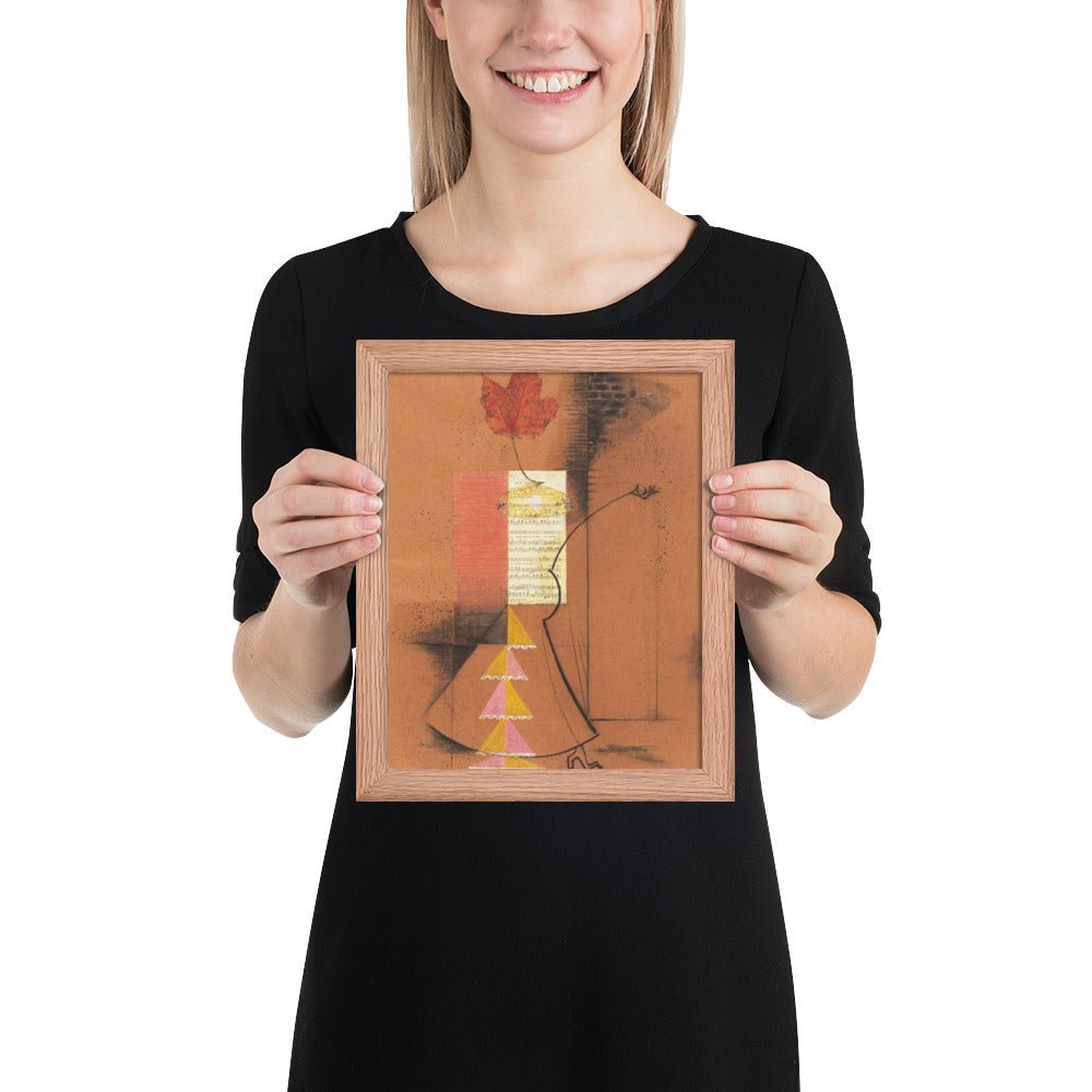 Street Singer by André Masson, Framed poster