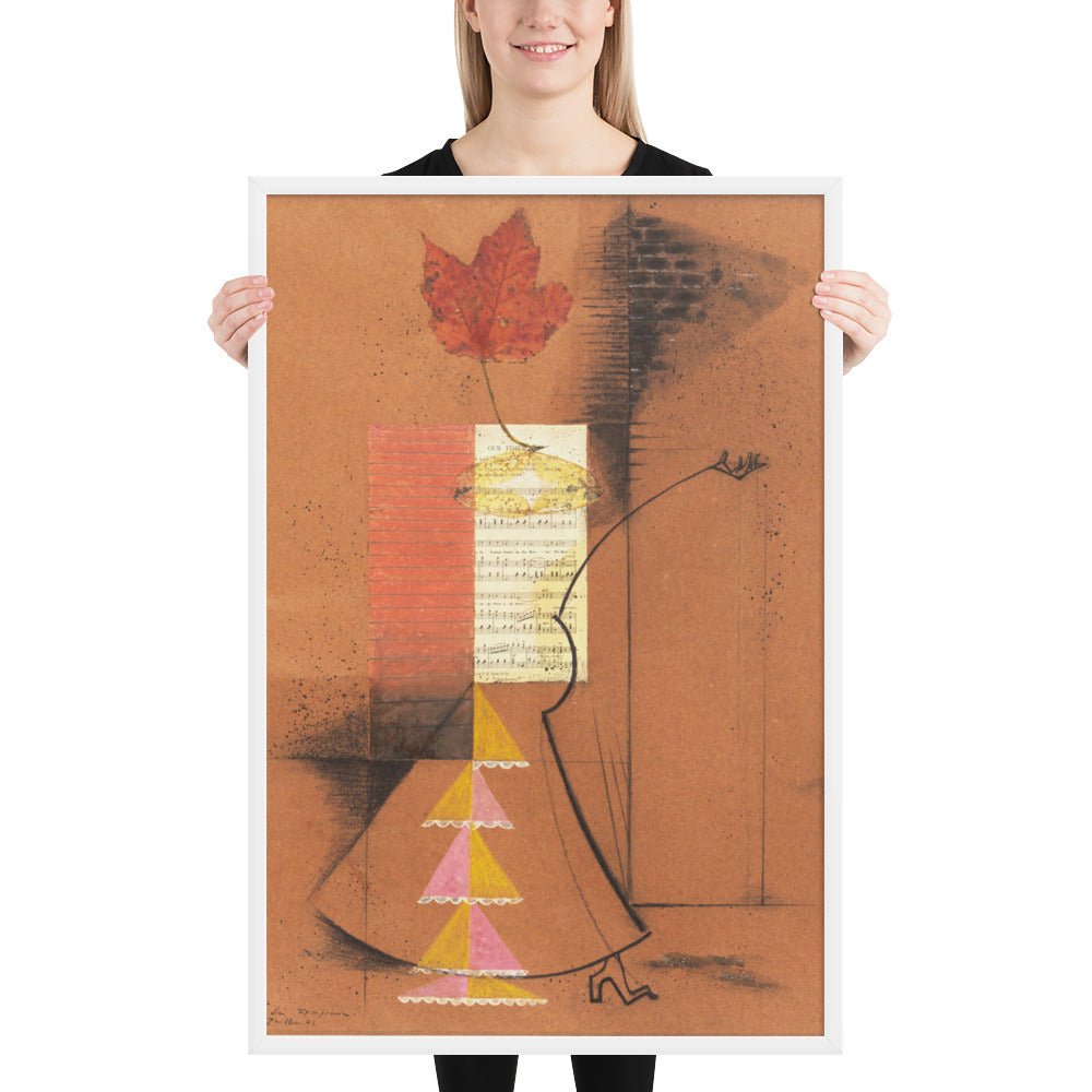 Street Singer by André Masson, Framed poster