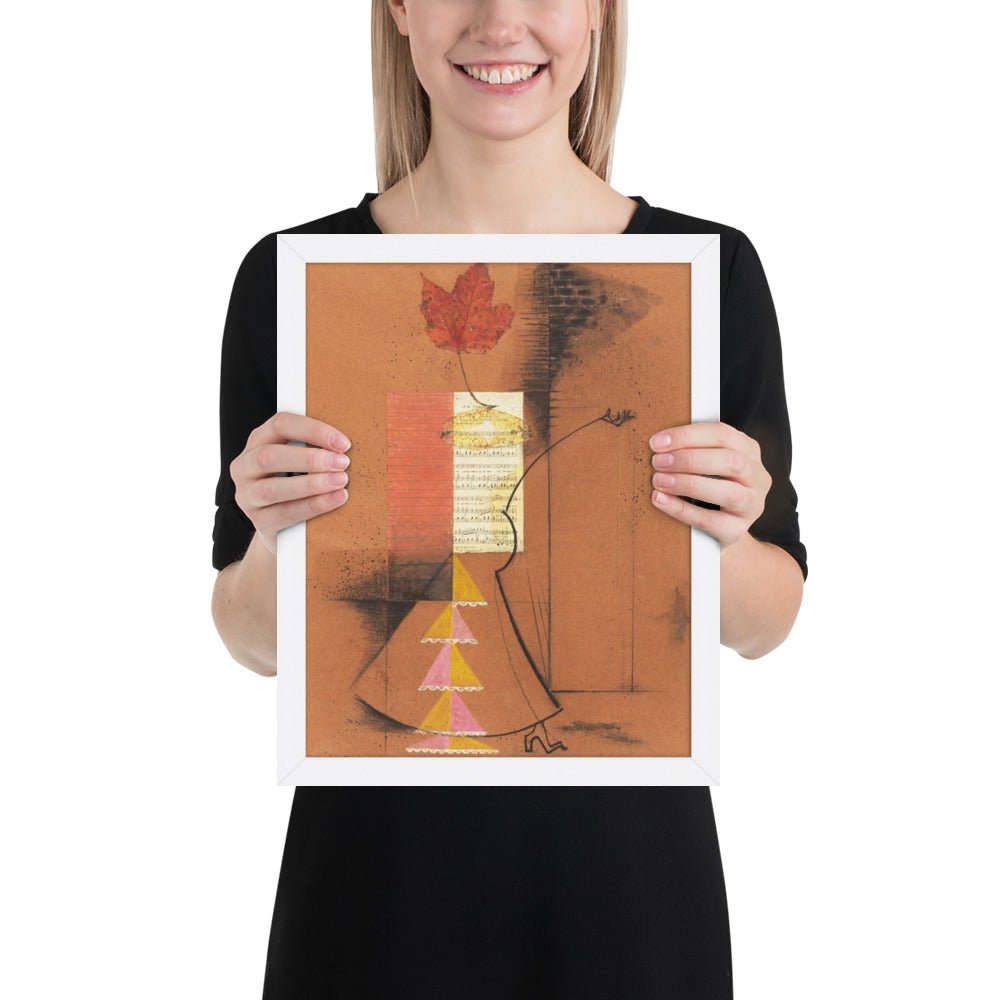 Street Singer by André Masson, Framed poster