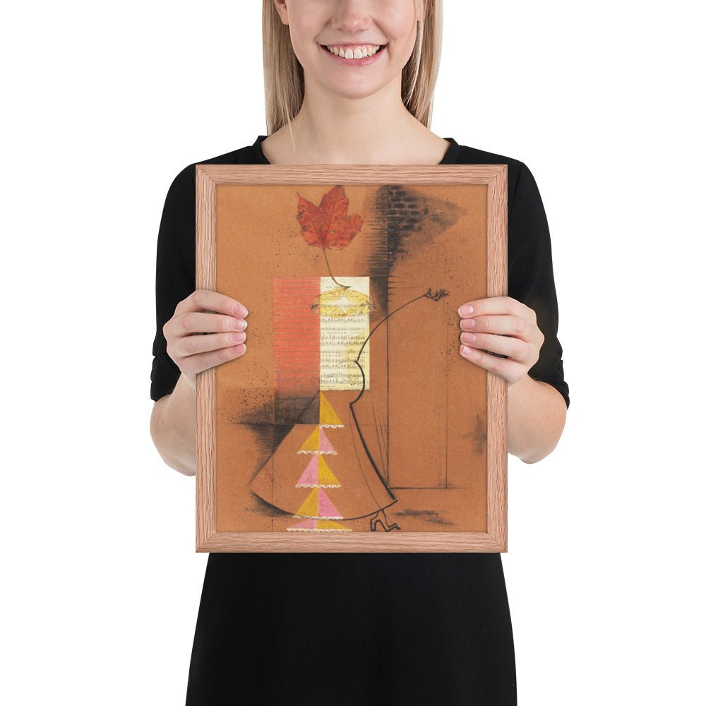 Street Singer by André Masson, Framed poster
