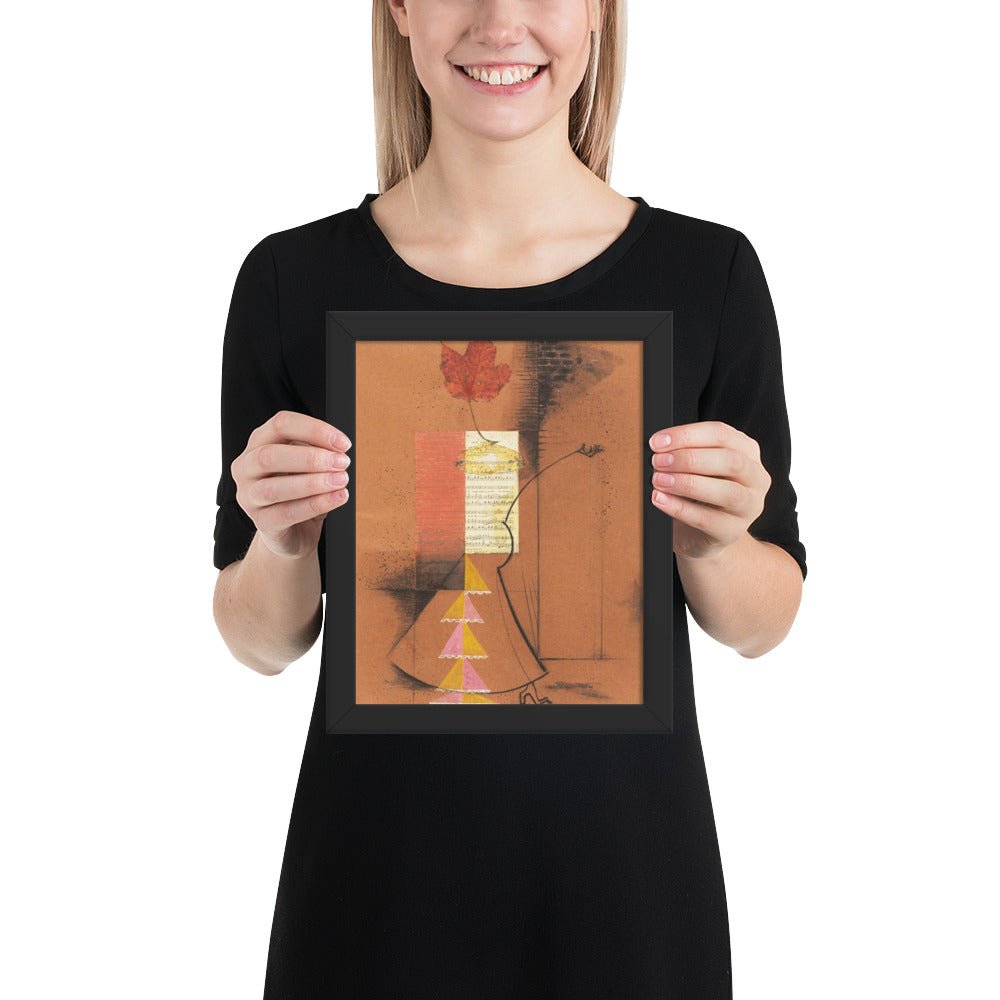 Street Singer by André Masson, Framed poster