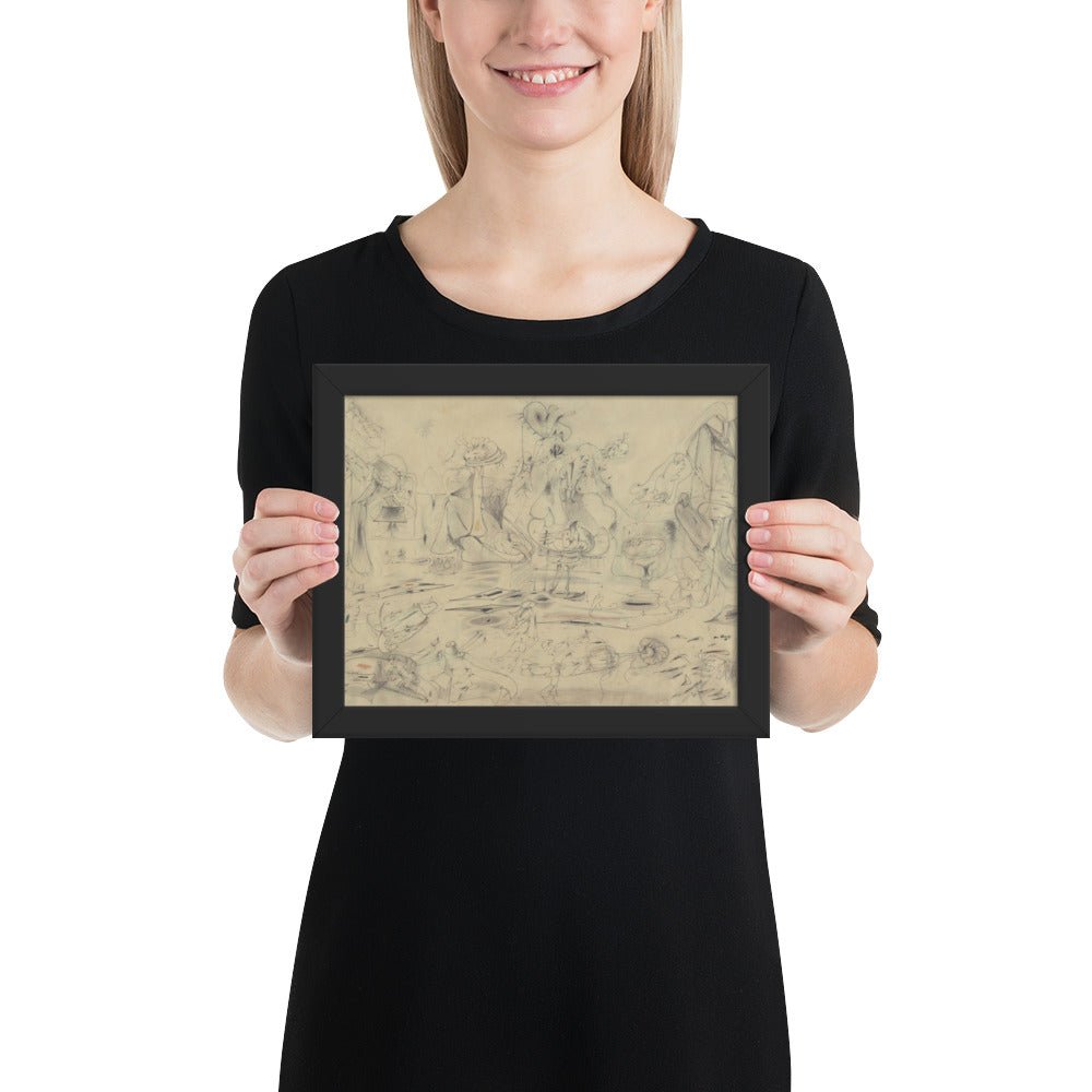 Study for Summation by Arshile Gorky, Framed poster