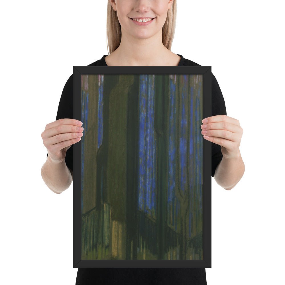 Study in Verticals by Frantisek Kupka , Framed poster