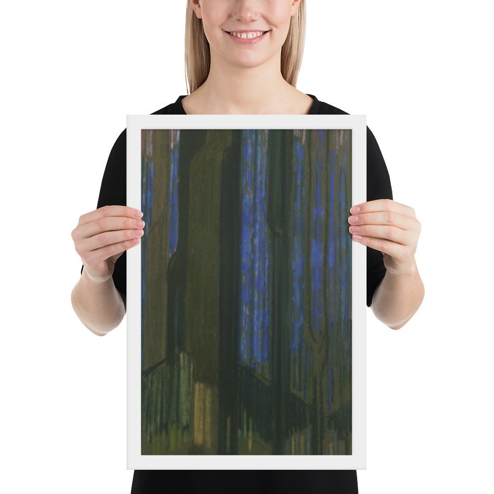 Study in Verticals by Frantisek Kupka , Framed poster