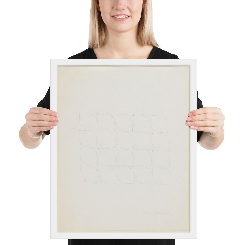 The Storm by Richard Tuttle, Framed poster