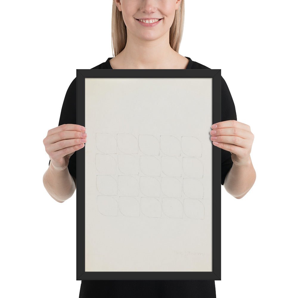 The Storm by Richard Tuttle, Framed poster