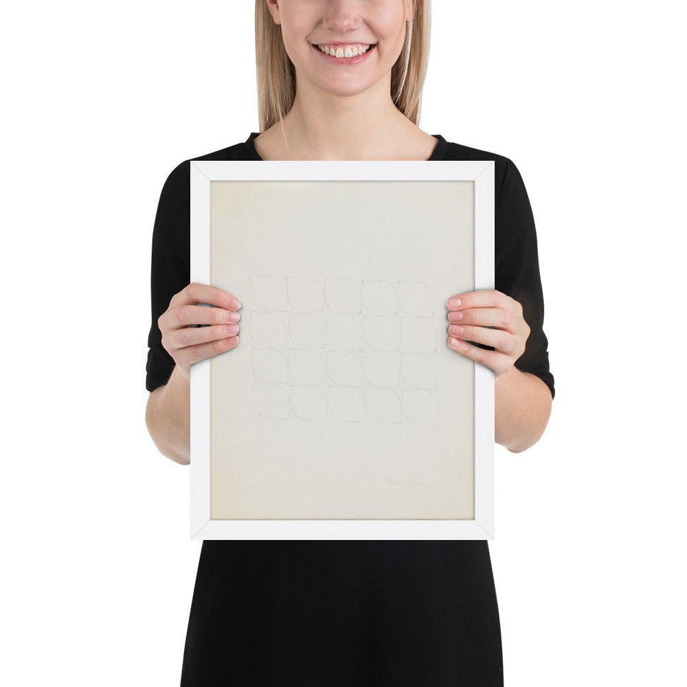 The Storm by Richard Tuttle, Framed poster