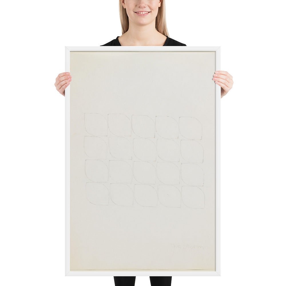 The Storm by Richard Tuttle, Framed poster