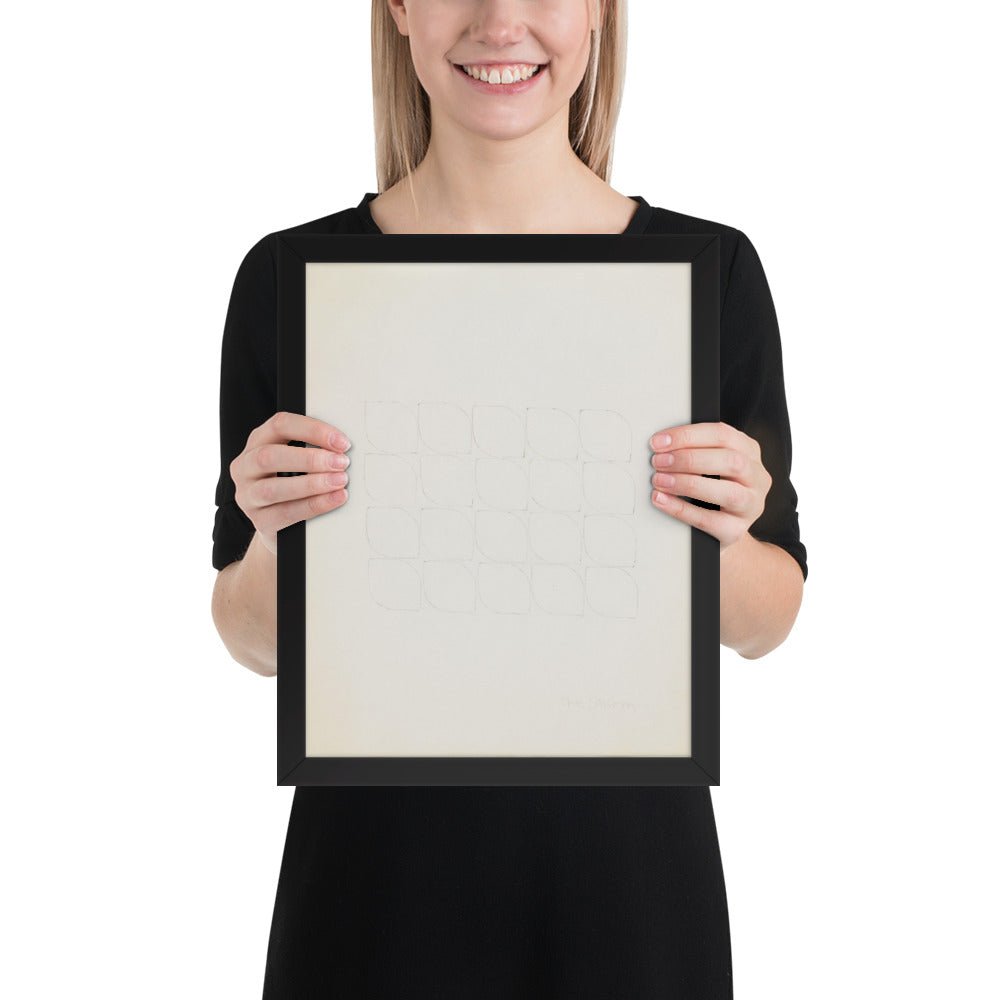 The Storm by Richard Tuttle, Framed poster