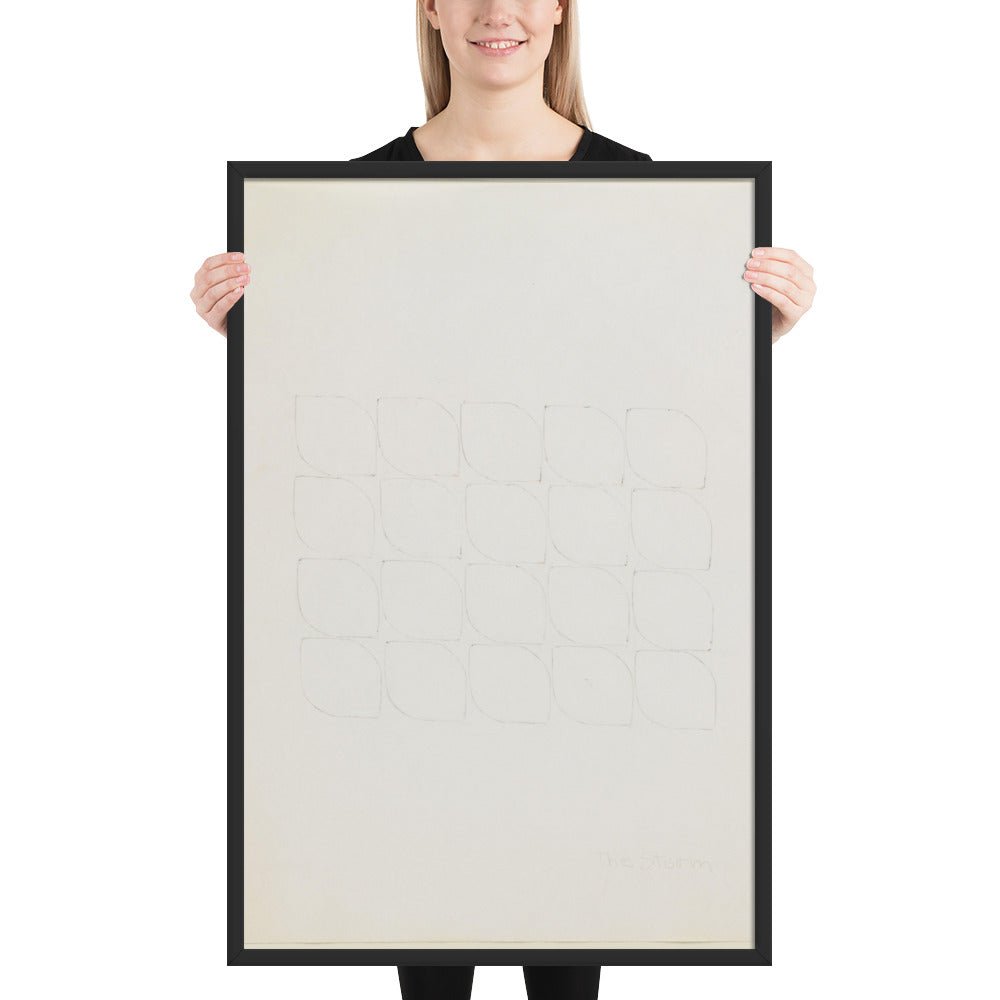 The Storm by Richard Tuttle, Framed poster