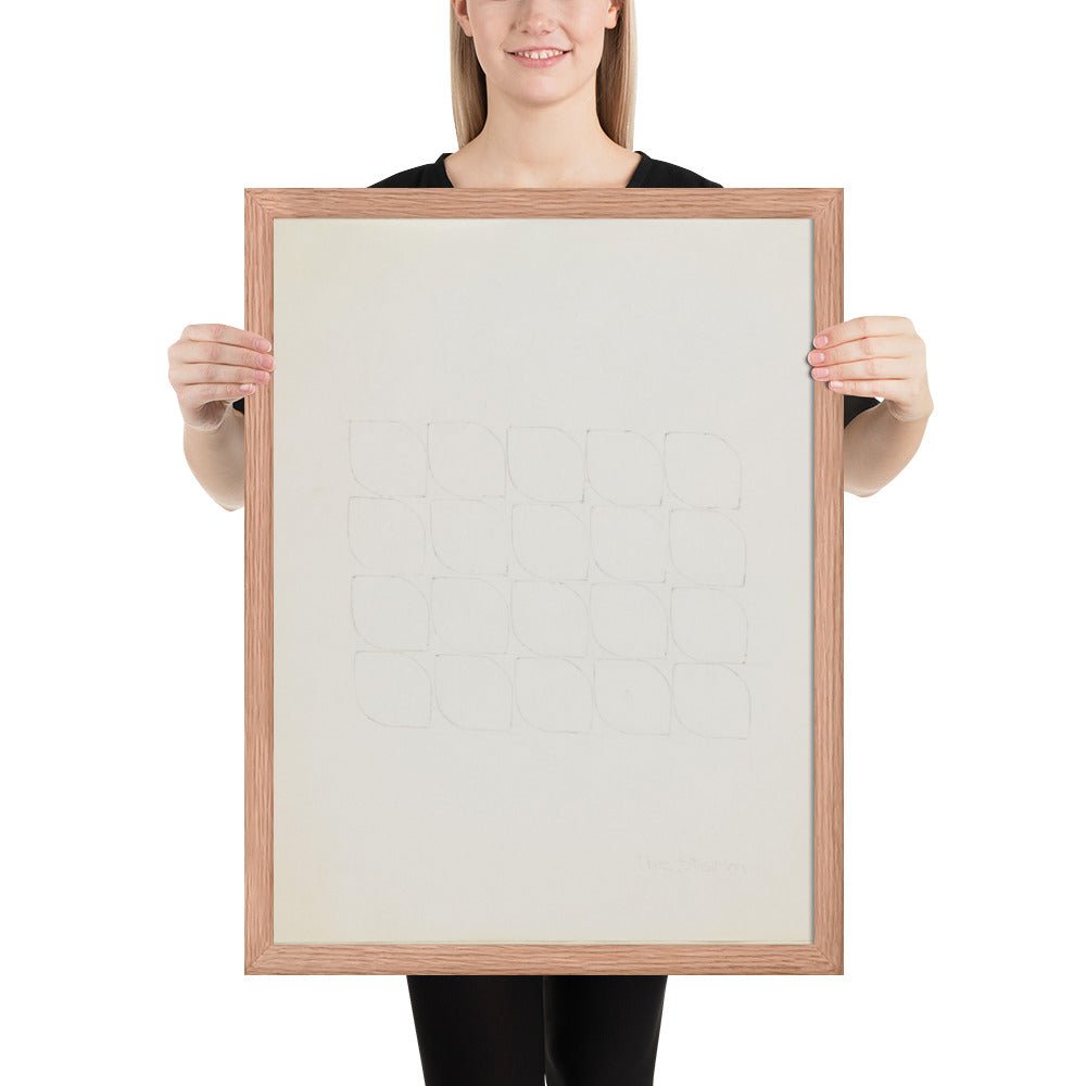 The Storm by Richard Tuttle, Framed poster