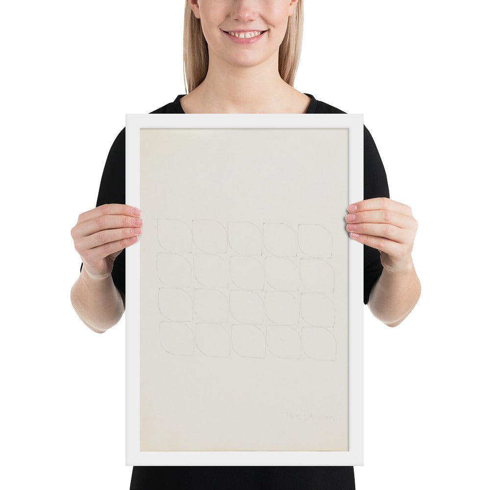 The Storm by Richard Tuttle, Framed poster