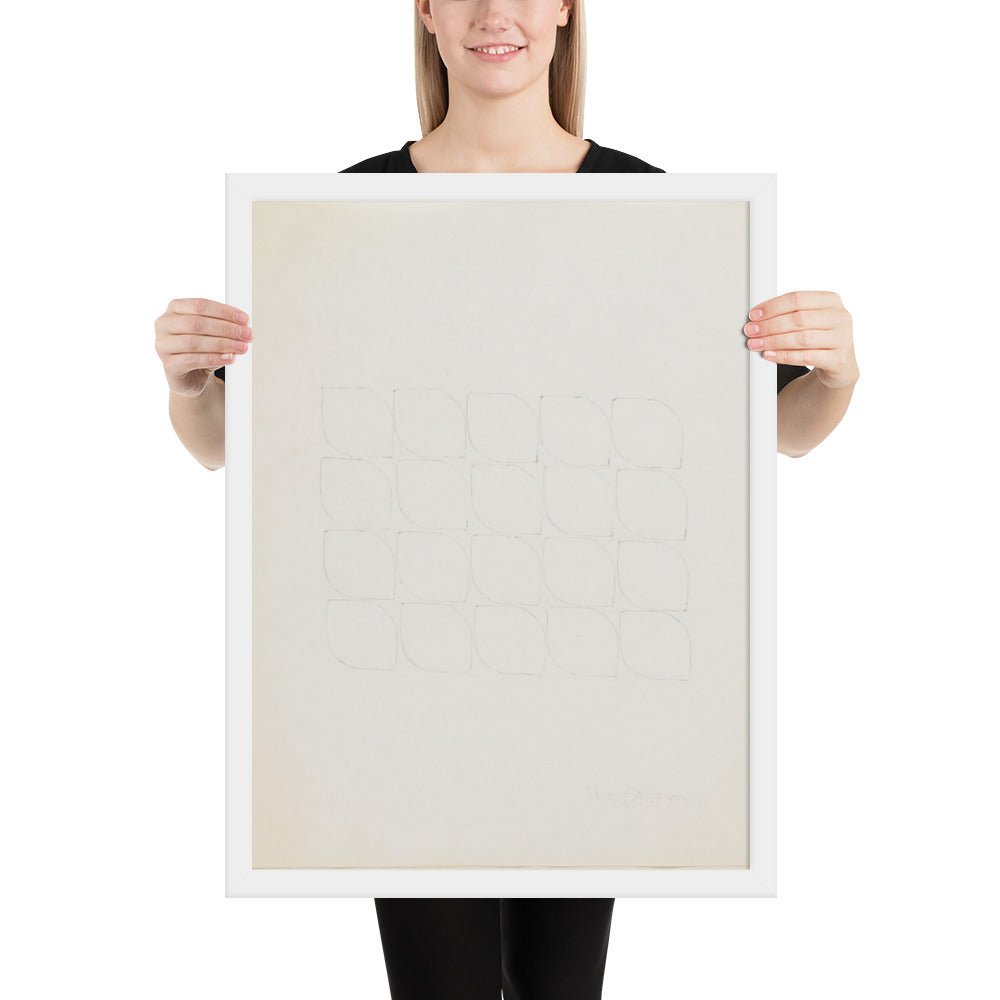 The Storm by Richard Tuttle, Framed poster