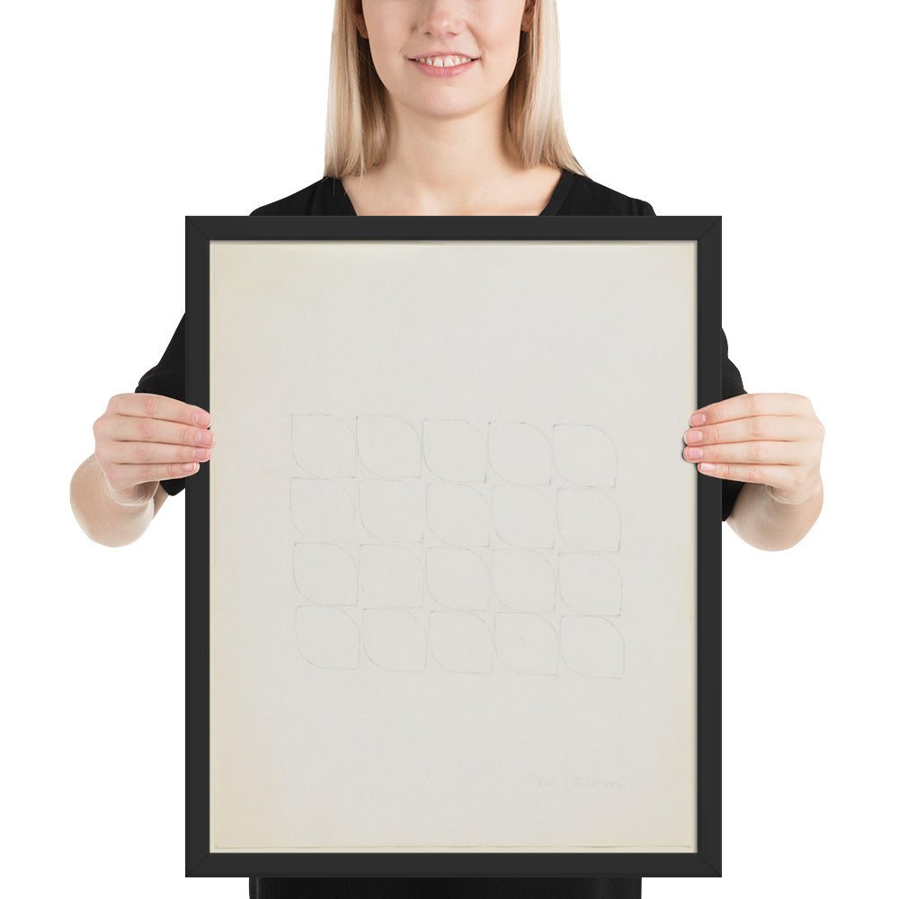 The Storm by Richard Tuttle, Framed poster