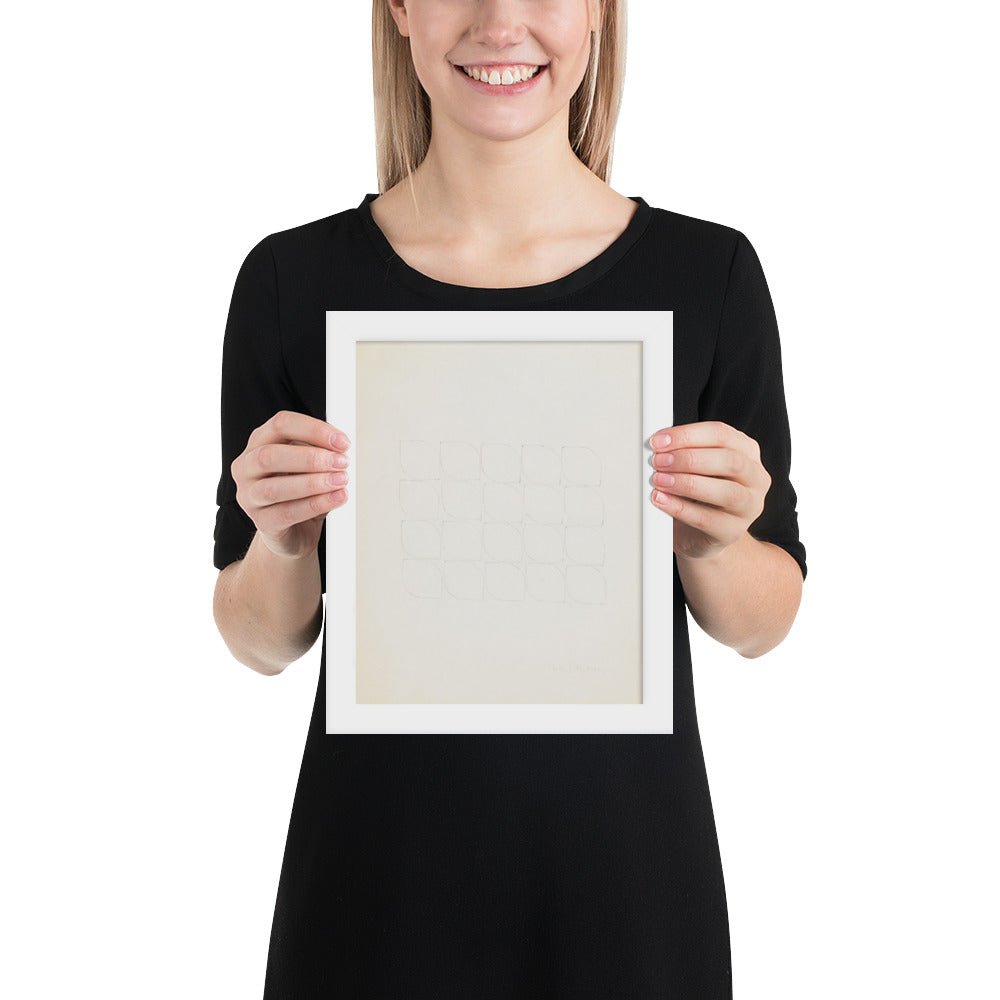 The Storm by Richard Tuttle, Framed poster