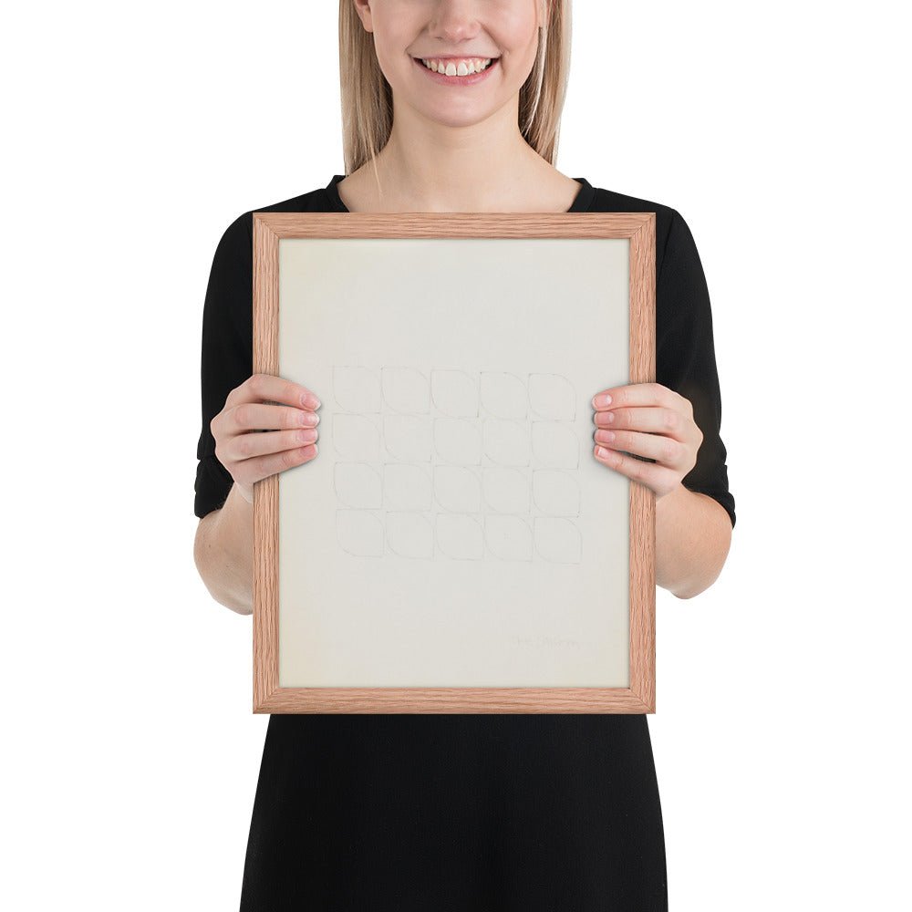 The Storm by Richard Tuttle, Framed poster