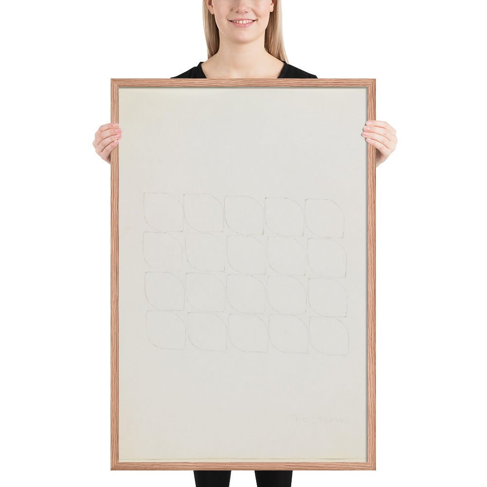 The Storm by Richard Tuttle, Framed poster