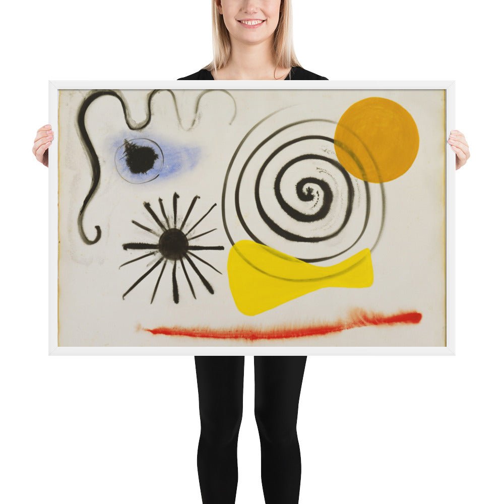 Untitled by Alexander Calder, Framed poster