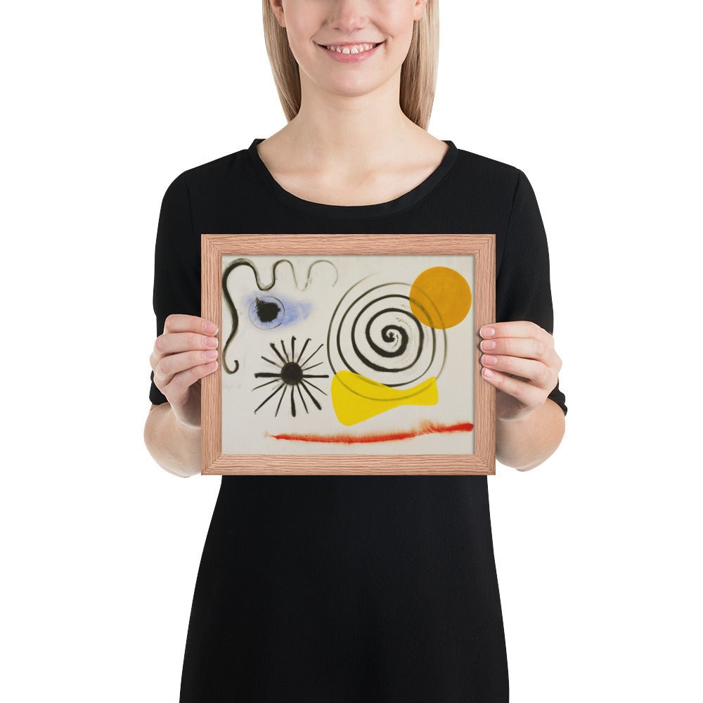Untitled by Alexander Calder, Framed poster