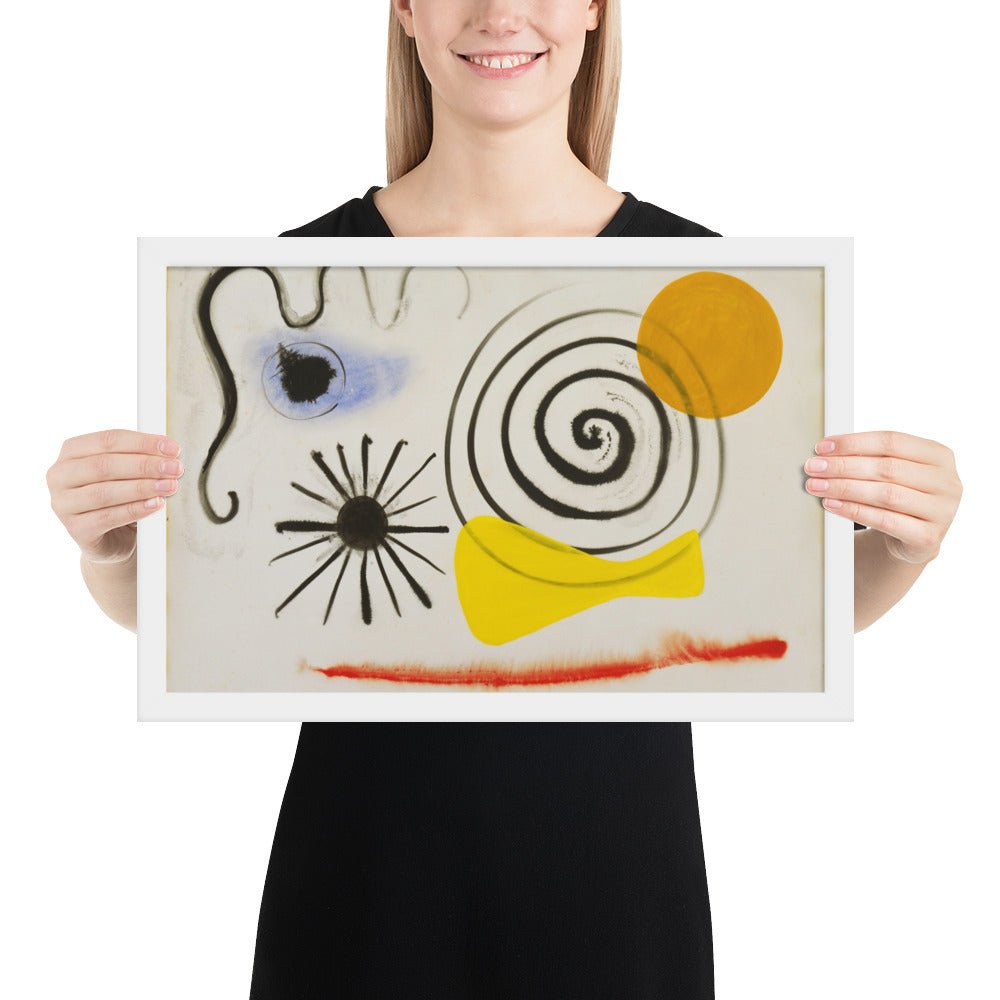 Untitled by Alexander Calder, Framed poster
