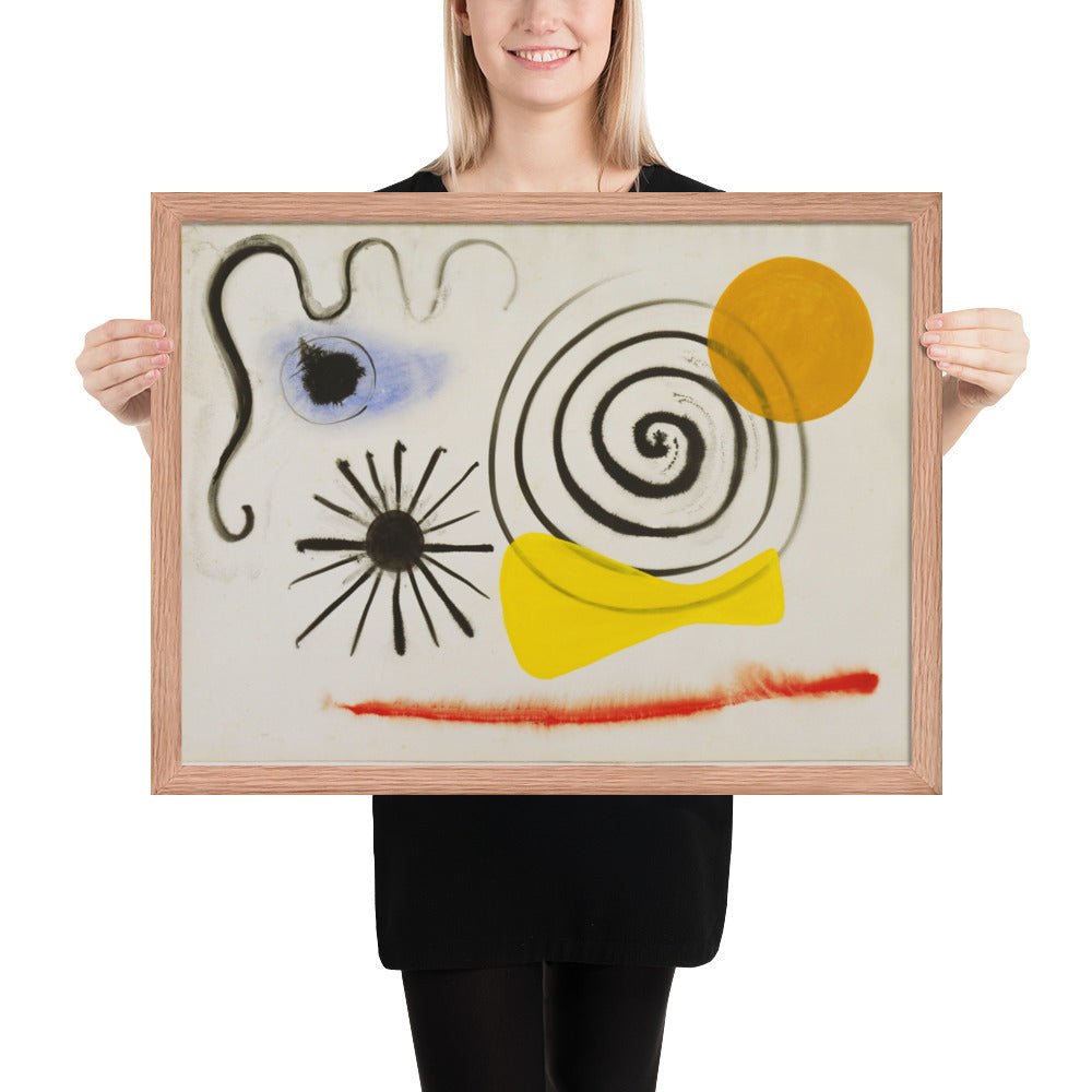 Untitled by Alexander Calder, Framed poster