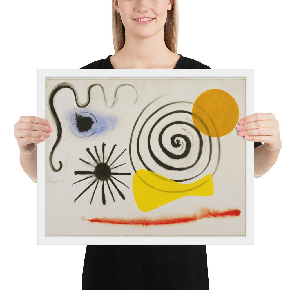 Untitled by Alexander Calder, Framed poster