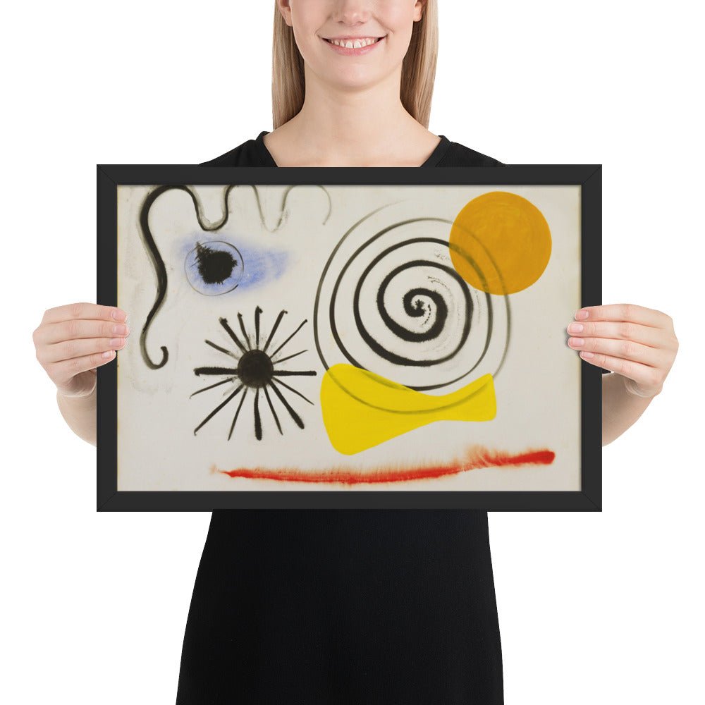Untitled by Alexander Calder, Framed poster