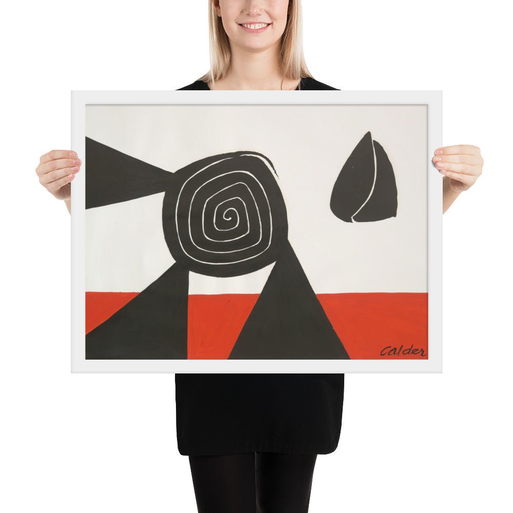Untitled by Alexander Calder, Framed poster