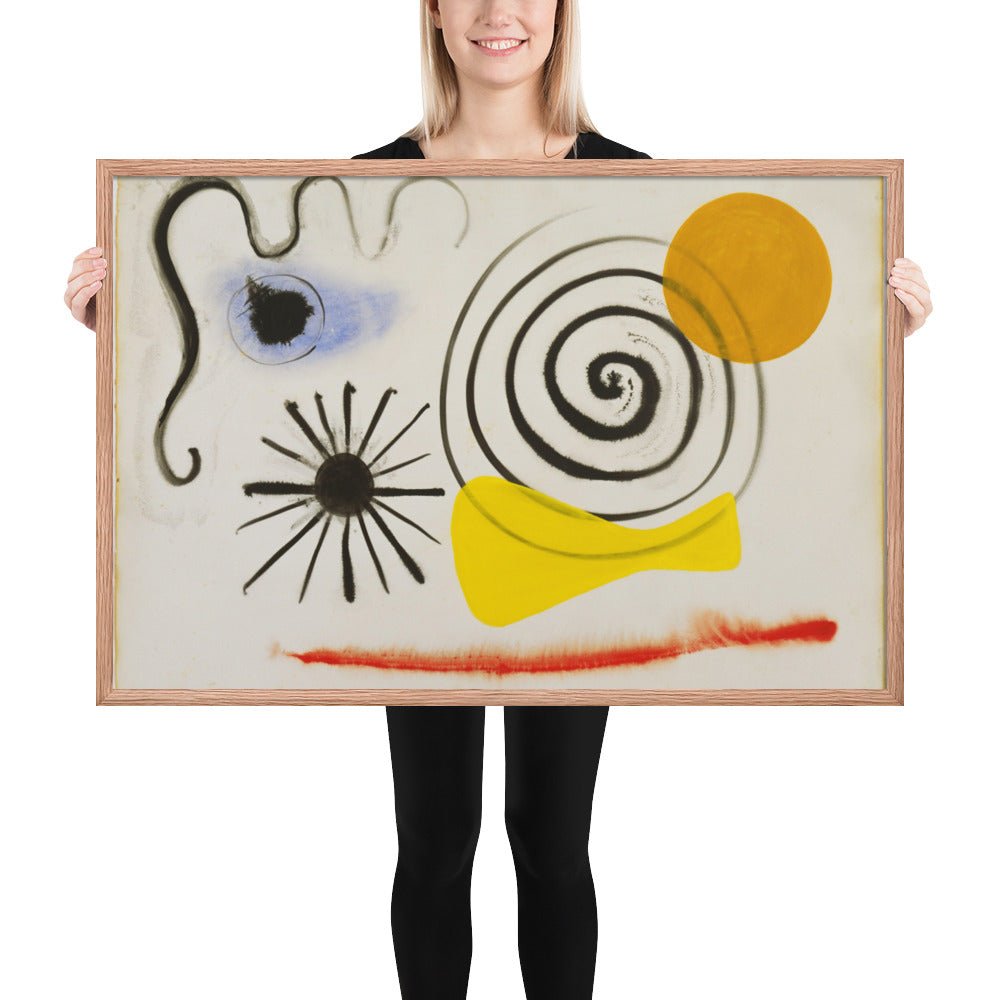 Untitled by Alexander Calder, Framed poster