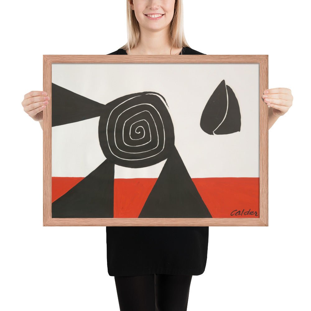 Untitled by Alexander Calder, Framed poster