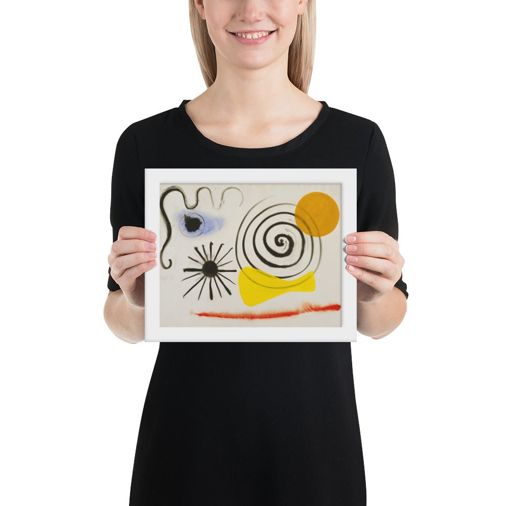 Untitled by Alexander Calder, Framed poster