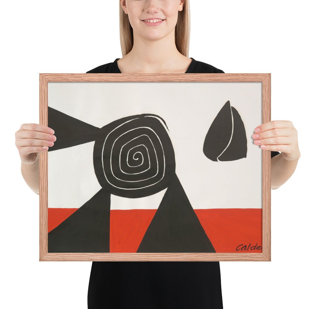 Untitled by Alexander Calder, Framed poster