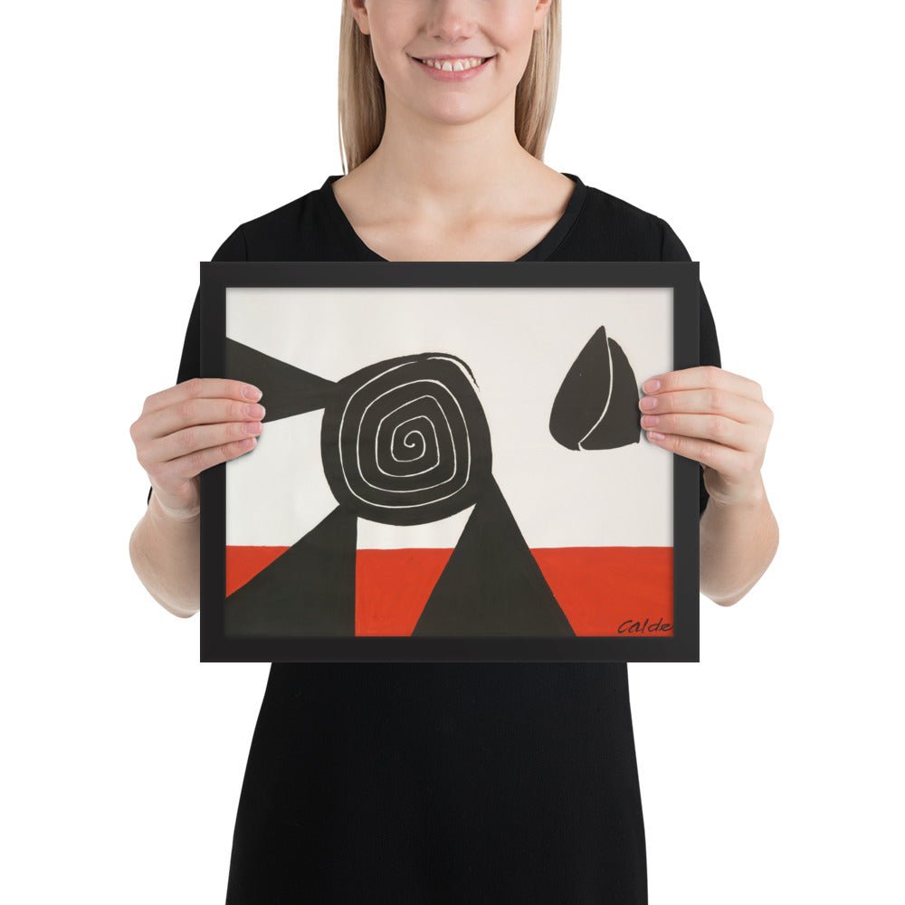 Untitled by Alexander Calder, Framed poster