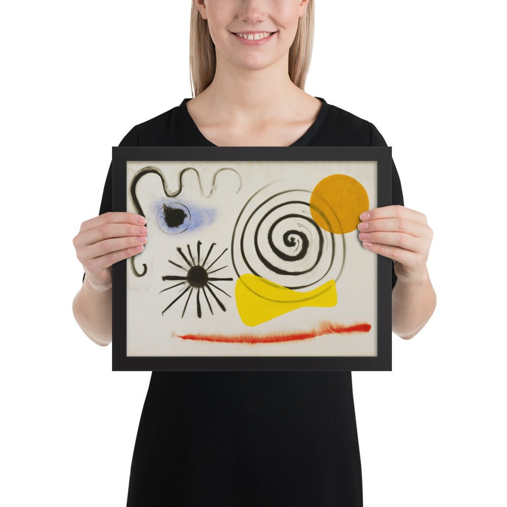 Untitled by Alexander Calder, Framed poster
