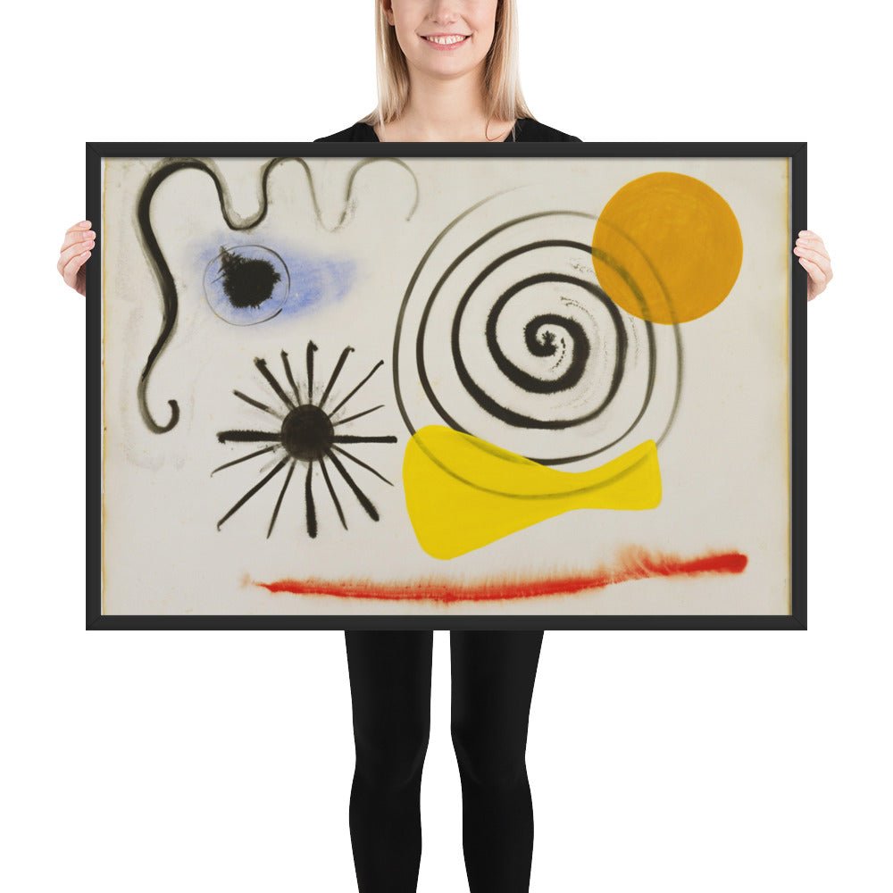 Untitled by Alexander Calder, Framed poster