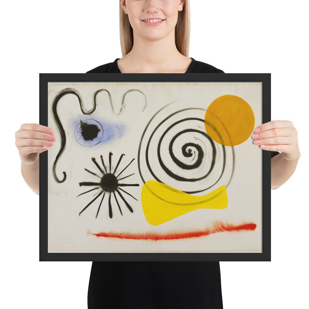 Untitled by Alexander Calder, Framed poster