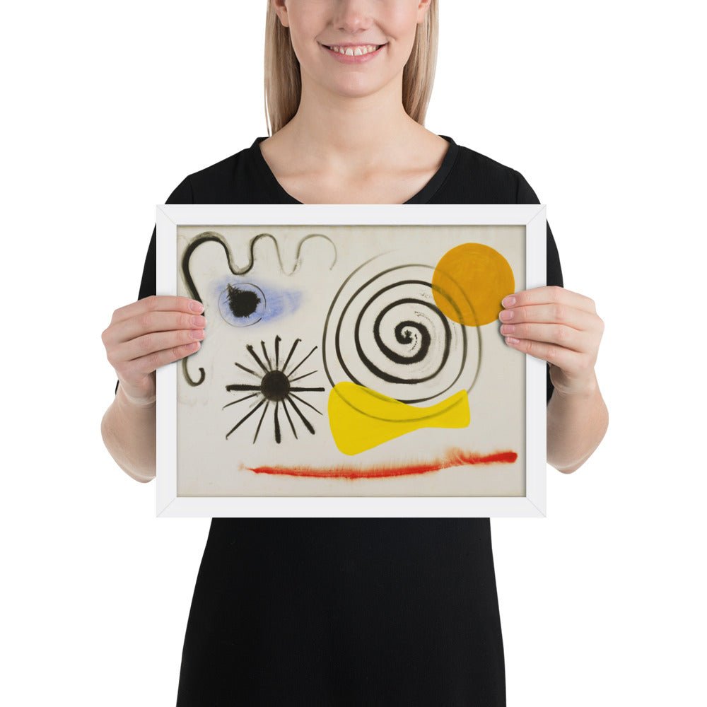 Untitled by Alexander Calder, Framed poster
