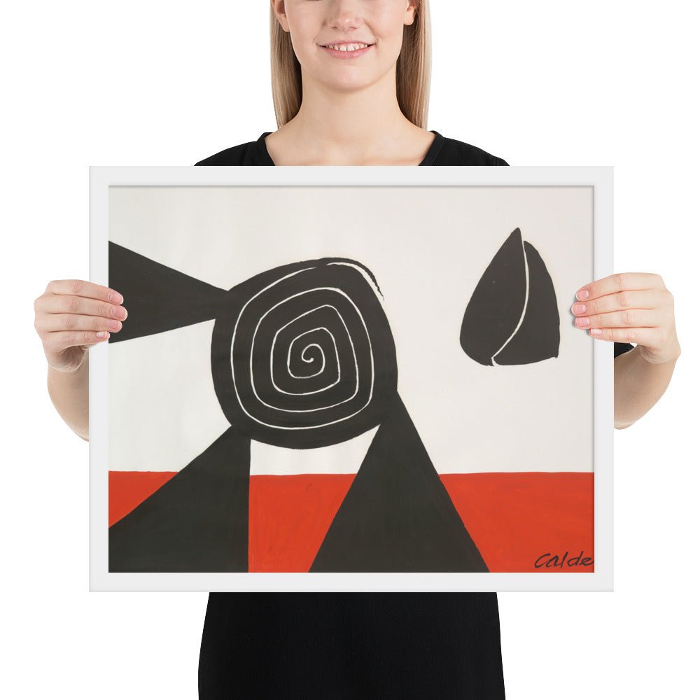 Untitled by Alexander Calder, Framed poster