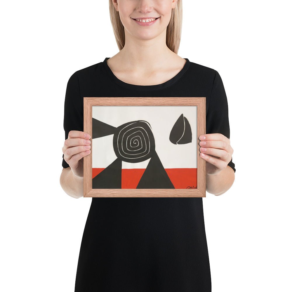 Untitled by Alexander Calder, Framed poster